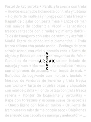 cover image of Arzak